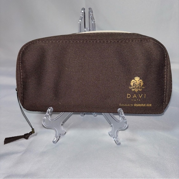 Davi NAPA for Korean Airline Toiletry Case and Bag 2 Piece Set Unisex - Picture 1 of 8